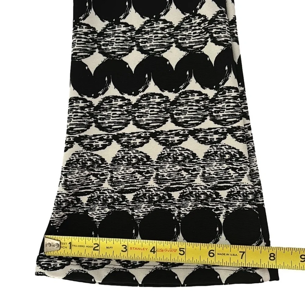 ILE New York Long Sleeve Shift Dress, Size 12, Black & Winter White - Picture 10 of 10